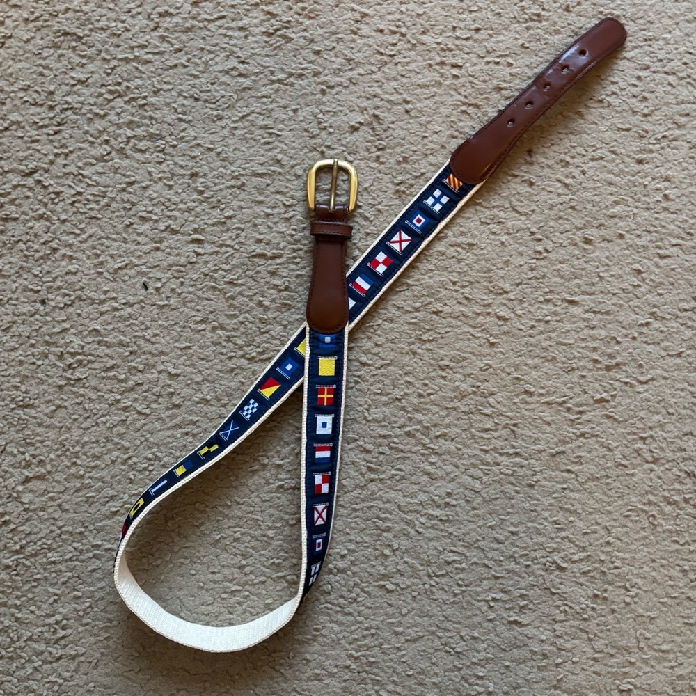 Canterbury Nautical Flag Belt